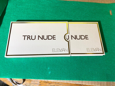 ELEMAN BEAUTY TRU NUDE EYESHADOW PALETTE New 0.35 oz /10g  8 shades Free SH