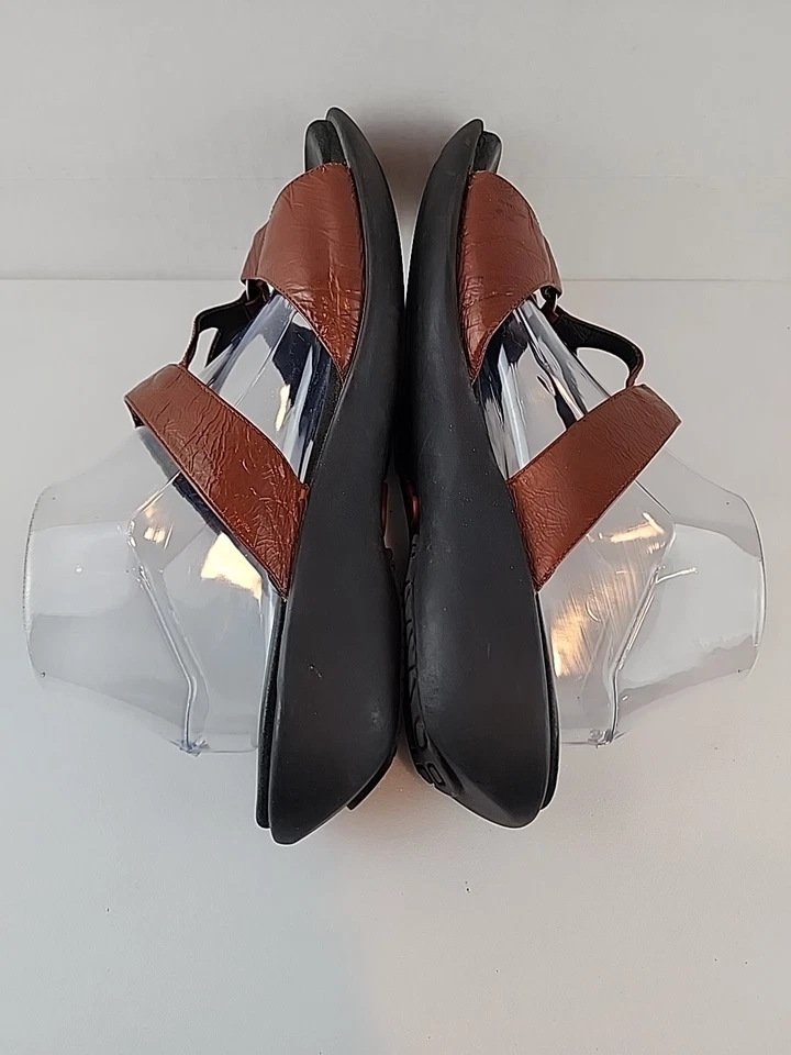 Sandalias Wolky para mujer 10 charol deslizables cuña zapatos cómodos 42 Foto 4 de 4