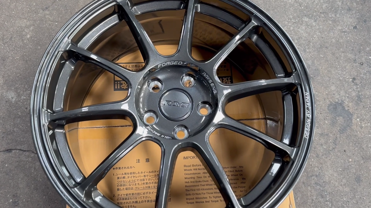 New 18x8.5J AOW ZE40 Flow Formed (4 Wheel) DGM 5x112 FIT HONDA