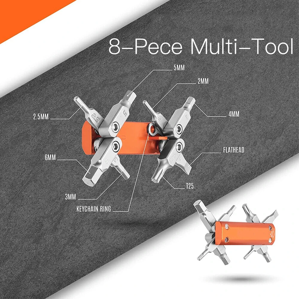 Multi Tool Kit-Compact Bicycle Tool Stored in The Steering Tube Bike Tool Set