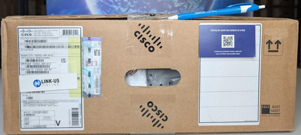 Brand New Genuine Cisco C9200L-48P-4X-E 10g SFP+ Uplinks - Sealed - Ships Today! - Image 4 of 4