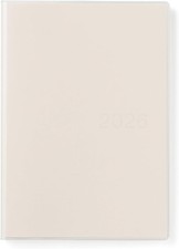 NEW MUJI 2026 A5 Vertical Planner Starting December 2025 White Monthly/Weekly