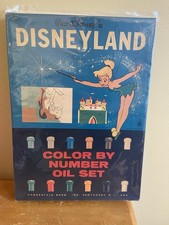 WALT DISNEYS DISNEYLAND COLOR BY NUMBER OIL S...