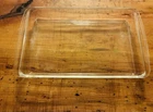 Vintage PYREX 233 DD17 13 1/2x 8 3/4x 1 3/4 Glass Pan