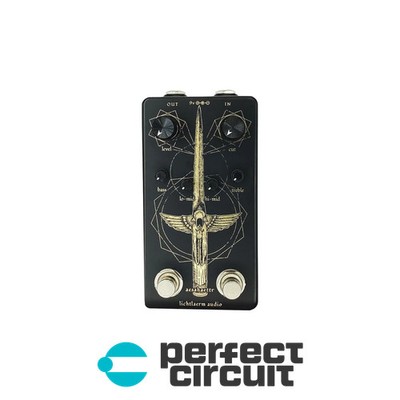 Lichtlaerm Audio Aesahaettr Boost / EQ Pedal EFFECTS - NEW - PERFECT CIRCUIT