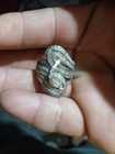 womens vintage sterling silver rings size 7