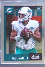 2020 Chronicles Tua Tagovailoa RC #442 Dolphins 2020 Score Update Rookies Silver
