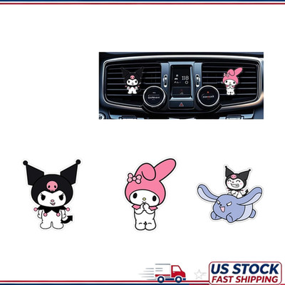Cute Kitty Cat Car Vent Clip Air Freshener