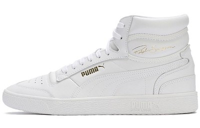 PUMA Ralph Sampson Mid White Team Gold 370847-18
