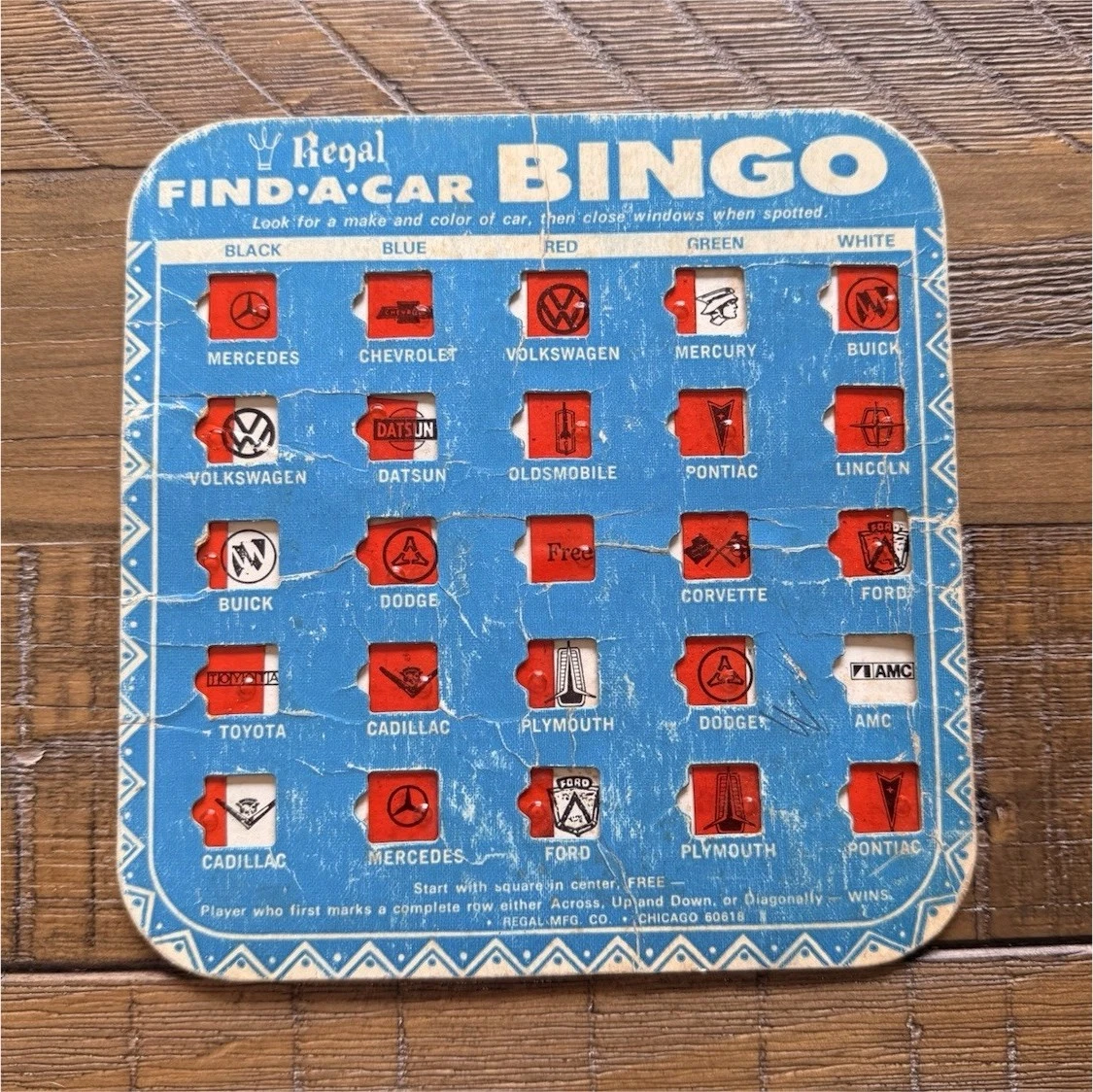 Bingo Travel Vintage Manufacture Board & Traditional Games for