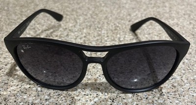 Ray-Ban RB4170 Brad Matte Black Sunglasses Gray Lenses 58-17 Made in Italy