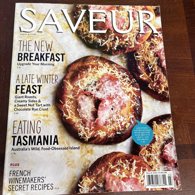 Saveur Magazine #172 March 2015 The New Breaksfast Upgrade Your Morning