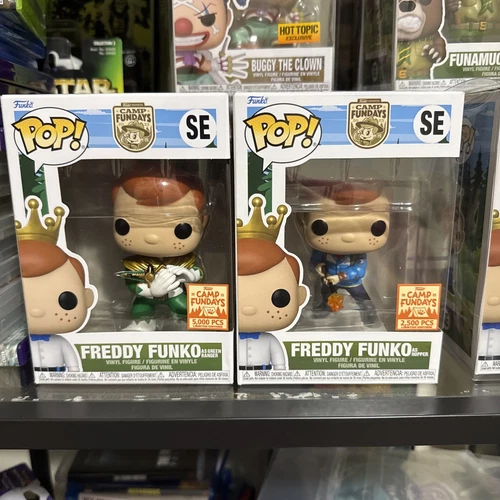 Funko Pop SE Freddy Funko As Hopper 2023 Box Of Fun Camp Fundays LE 2500 LOT