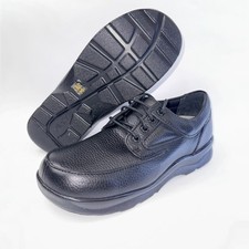 Apex Y900M Men's Leather Diabetic Orthopedic Casual US 11.5 Wide Black New W Box