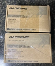 2X Baofeng UV-5R Dual Band FM Transceiver
