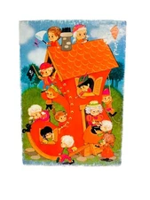 Springbok children’s Jigsaw puzzle The Old Woman in the Shoe 48 Pcs. 12” By 17”