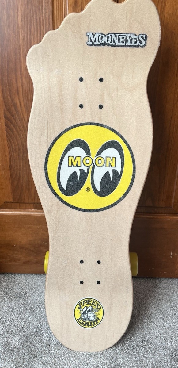 Loser Machine MOON Gas Pedal Skateboard Deck New Blue