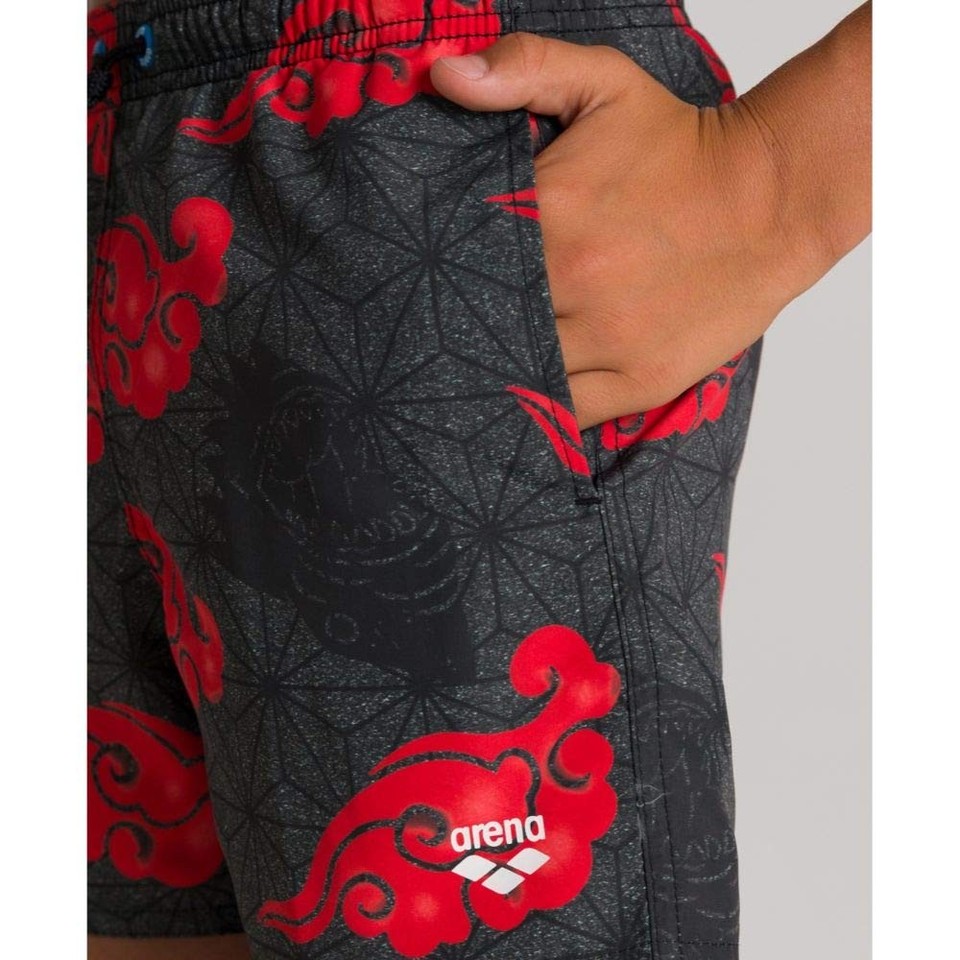 Arena Badeslip Für Jungen - Solid - Schwarz