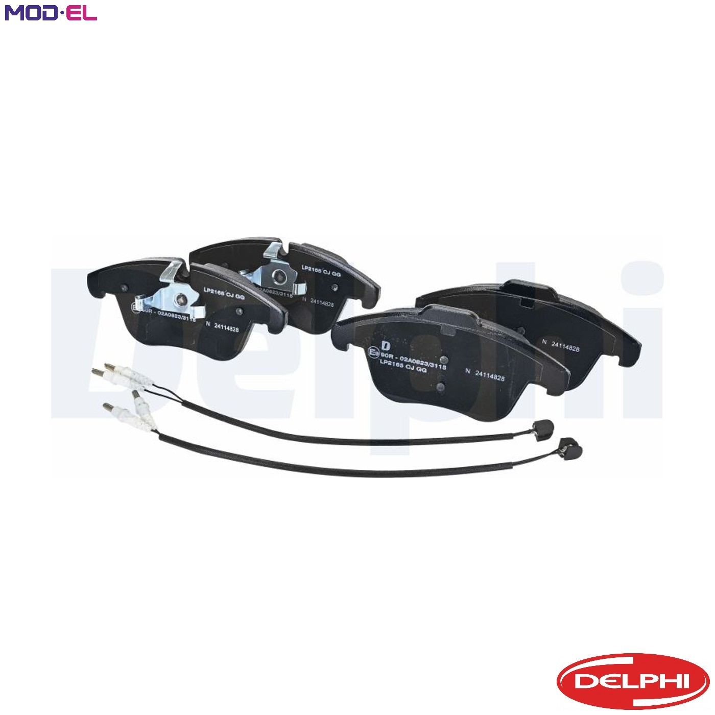BRAKE PAD SET DISC BRAKE LP2165 FOR PEUGEOT CITROEN C5/III/Break RHH 2.0L 4cyl