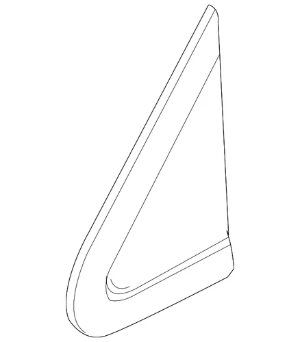 Genuine Ford Mirror Trim 2T1Z-17K709-A