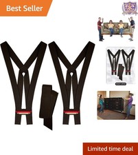 Moving Straps Heavy Duty Adjustable Lifting Aid for Furniture Appliances 600LB