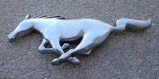 Ford Mustang Grill Emblem Badge Decal Logo Symbol Grille 7.75 Wide Oem Genuine