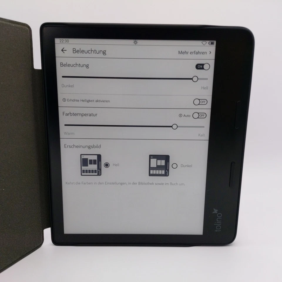 TOLINO Epos 3 - eBook Reader - Schwarz - 8 Zoll - Teildefekt‼️ - Bild 2 von 4