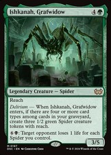 Mint/Near-Mint, English - 4 x MTG Ishkanah, Grafwidow Commander: Duskmourn: Hous