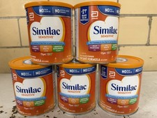 NEW Similac Sensitive Infant Formula 5pack 12.5oz Each USE BY OCT/1/2026