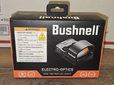 New Sealed! Bushnell RXS-100 Reflex Sight - 4 MOA Dot with 8 Brightness Settings