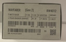 RAY-BAN Meta GEN 2 Wayfarer RW4012 Smart Sunglasses Black/ Grey Polarized Size M