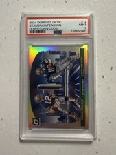 2024 Panini Donruss Optic - Downtown! Duos Staubach / Pearson PSA 9 MINT Cowboys
