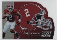 2016 Panini Prizm Collegiate Draft Picks Helmet Die-Cuts Derrick Henry #50 7sd