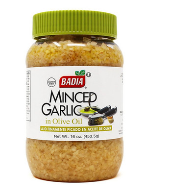 Badia Minced Garlic in Olive Oil, 16 oz