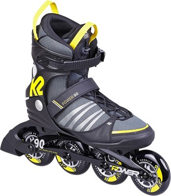 K2 Inliner Inline Skates POWER 90 II SPEEDLACE LTD Inline Skate black/yellow Fit