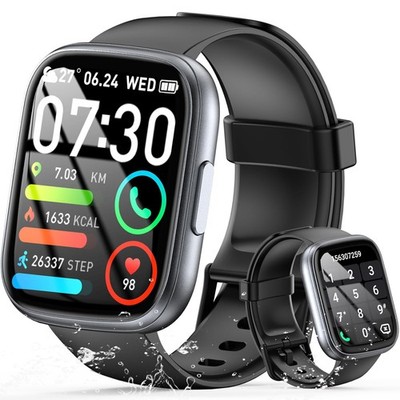 Smart Watch for Men Women (Answer/Make Call), 1.95'' Touch Screen Fitness Watc...