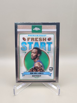 2024-25 Chrome Basketball - Ron Holland II RC - Base - Fresh Start