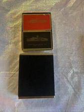 Vintage Never Opened Double Deck Playing Cards Advertising