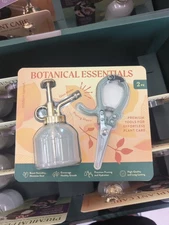 Modern Sprout Botanical Purple 2 pack, 8oz. Glass Mister & Pruning Shears