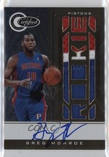 2010-11 Totally Certified Rookie Gold Signatures 22/25 Greg Monroe #161 Auto 5a1