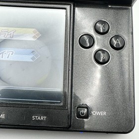 Nintendo 3DS black Japan console + Naruto SD Game - Great Condition
