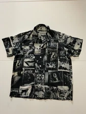 Wacko Maria X The Guilty Parties Paradise Tokyo Daido Moriyama Button Shirt Sz.S