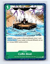 Coffin Boat OP14-039 Uncommon The Azure Sea's Seven One Piece Near Mint