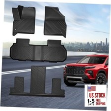 Custom Fit Floor Mats for 2024-2026 Chevy Traverse, 1st-3rd Row Floor Mats 4pcs