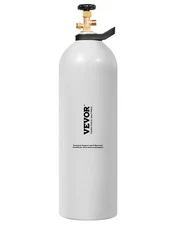 VEVOR CO2 Tank 20 lbs New Aluminum Alloy Cylinder with CGA320 Valve DOT & TC