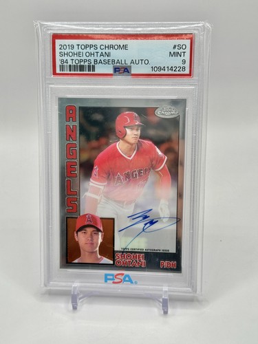 Shohei Ohtani #SO 2019 Topps Chrome Autographs card