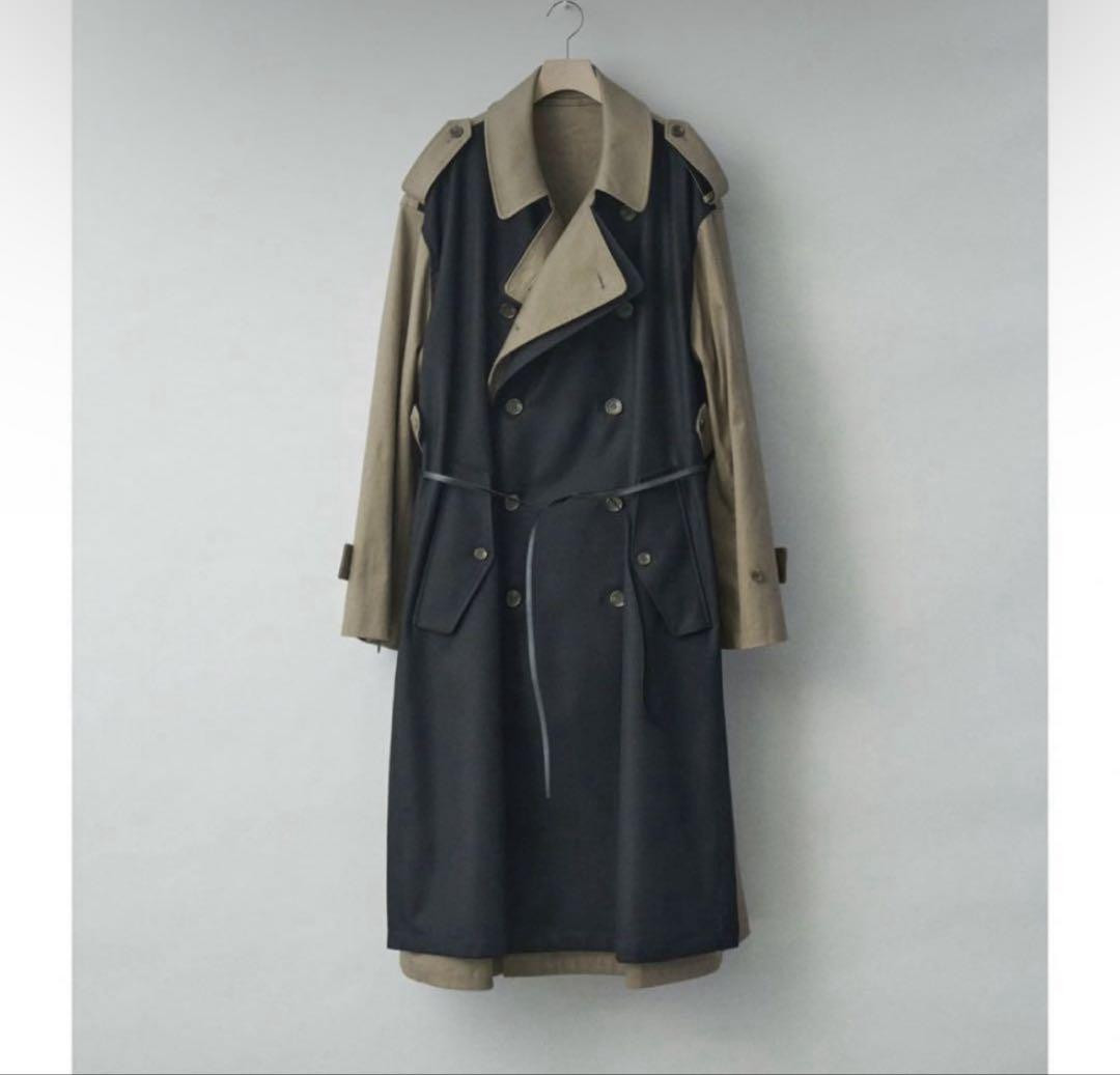 Stein 22Aw Double Lapelled Trench Coat S | eBay Stein 22Aw Double Lapelled Trench Coat S | eBay