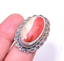 Mookaite Fine Art Oxidised 925 Sterling Silver Ring S.6.5 R5128926, Christmas