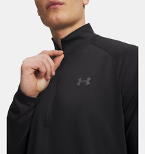Under Armour Black UA Tech 1/2 Zip Loose Fit Performance Pullover Top SZ: 3XL