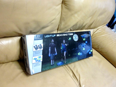  EastPoint Sports Light-Up Bean Bag Toss Plastic Cornhole Set